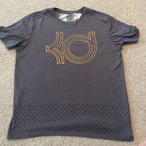 KD Nike Dri-Fit Short Sleeve Shirt size large